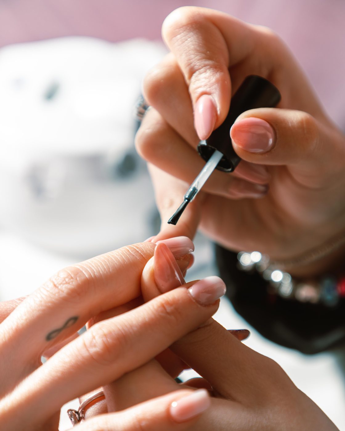 Procedimento de unhas